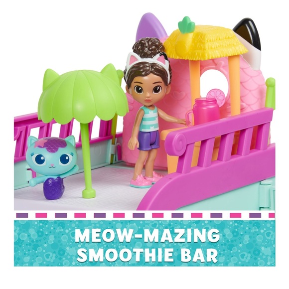 NWB Gabby’s Dollhouse, Gabby Cat Friend Ship Cruise Ship Toy Vehicle Playhouse - Picture 9 of 11